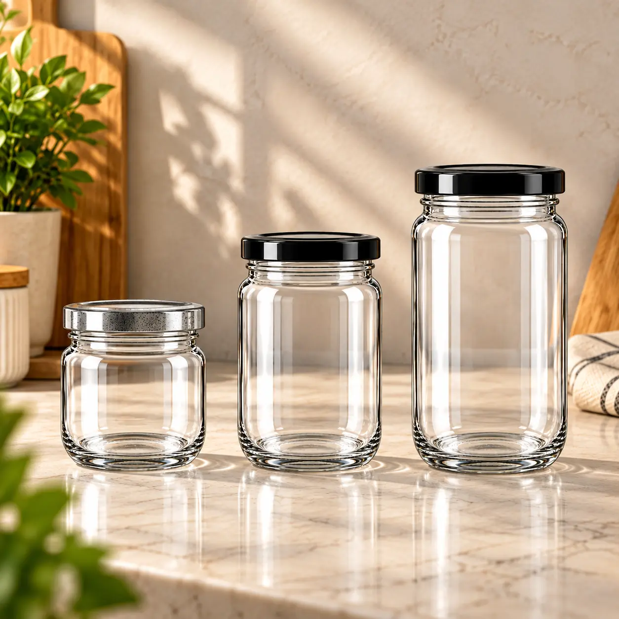 VRAEVA Glass Storage Jar