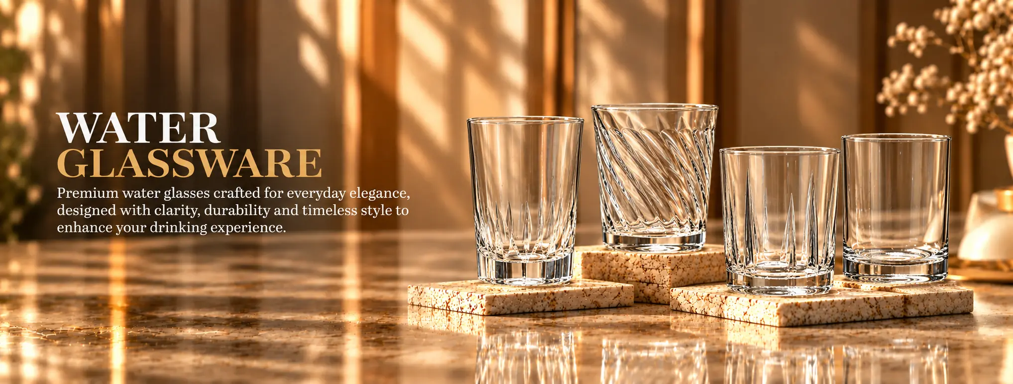 Water glasses