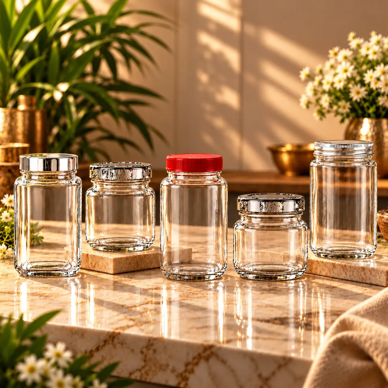Premium Glass Jars