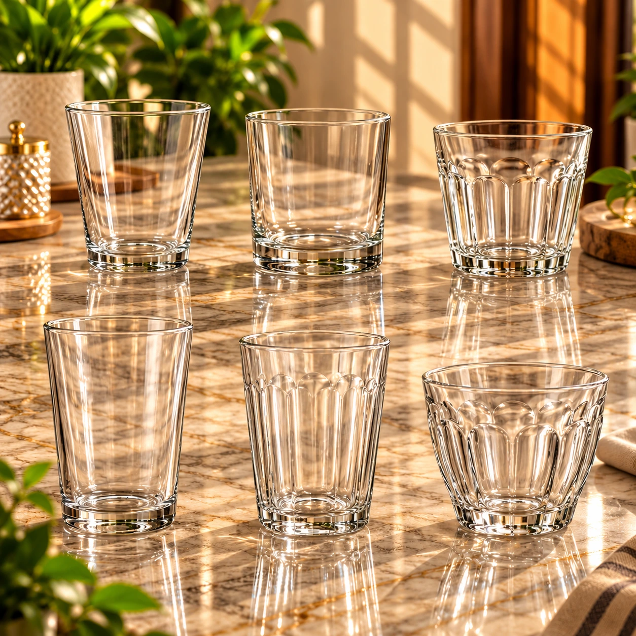 Premium juice glasses and juice tumblers for hotels, restaurants, cafes and B2B buyers
