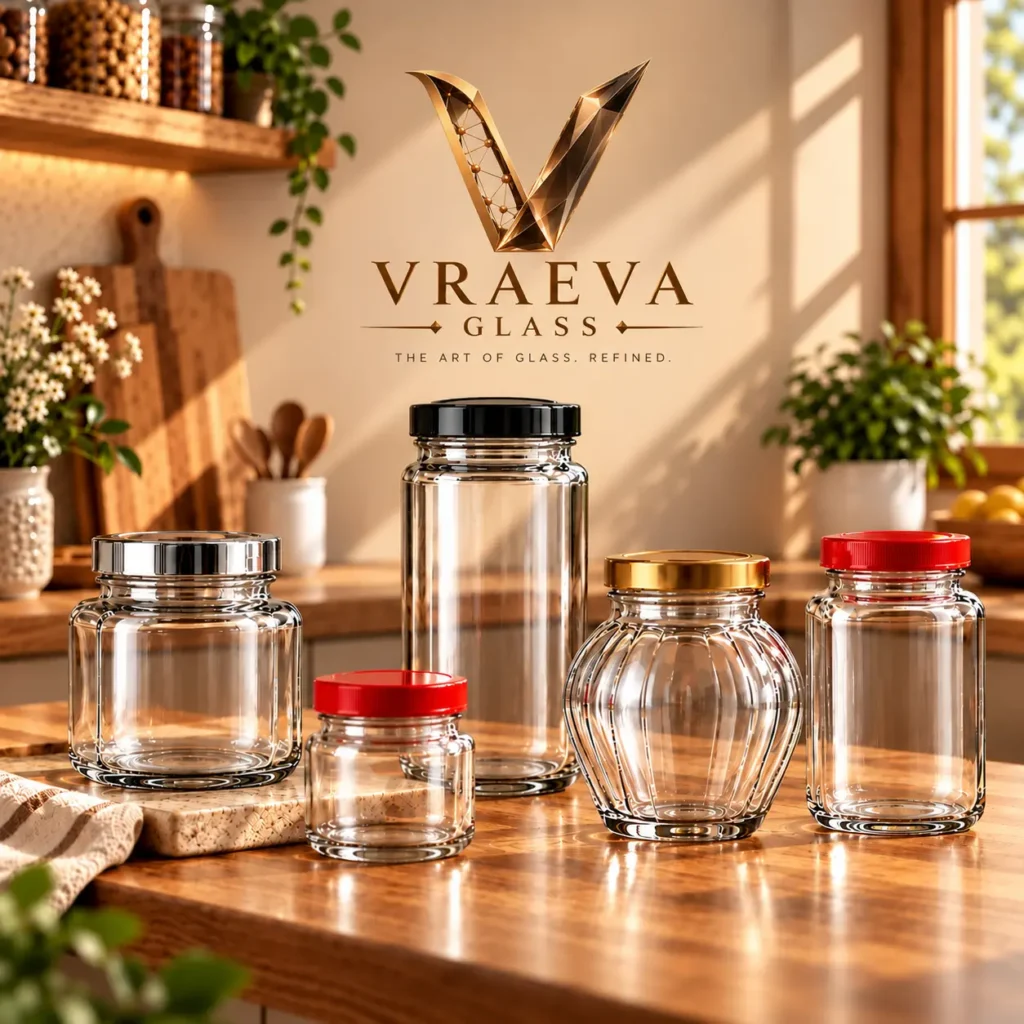 Glass jars